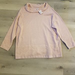 J Jill Ballet Pink Sweater